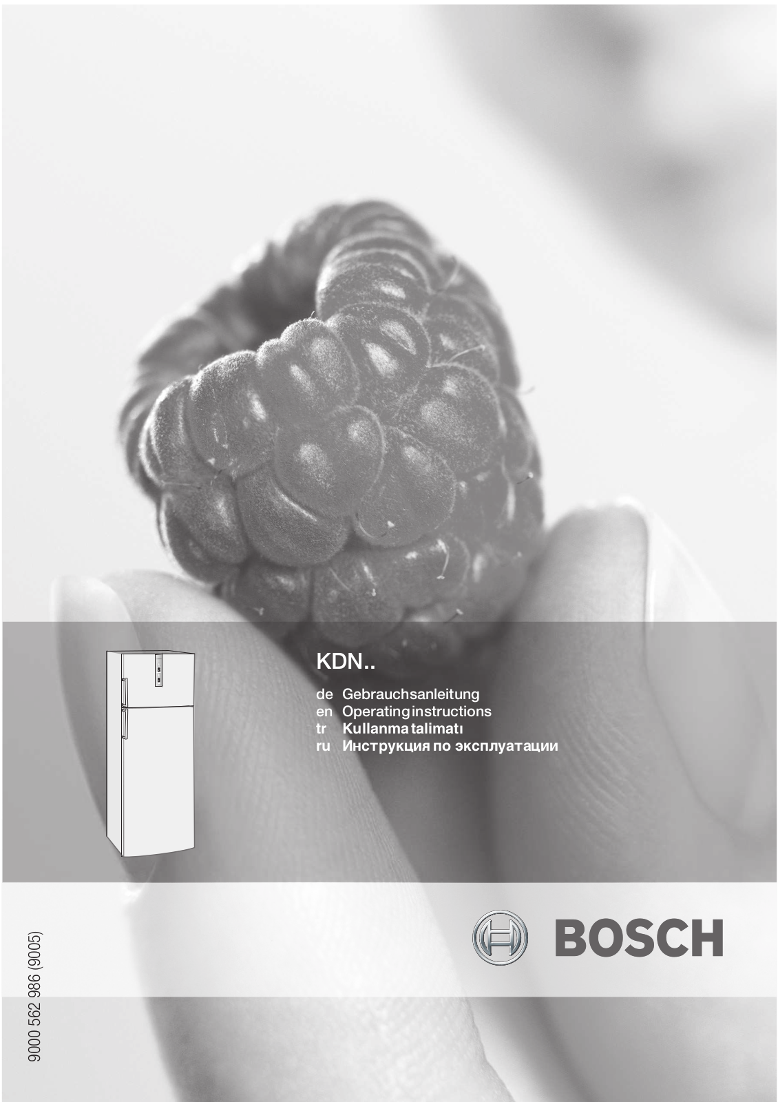 Bosch KDN 49A74NE User Manual