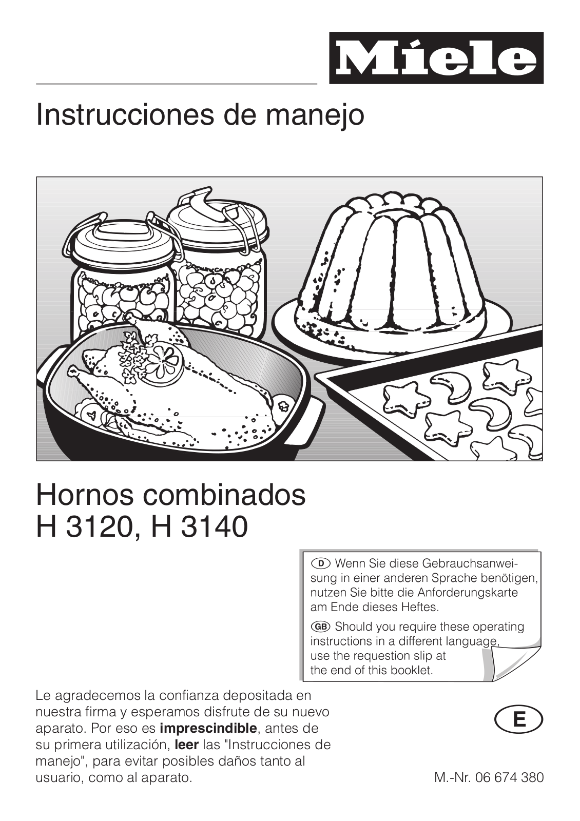 Miele H 3120, H 3140 User manual