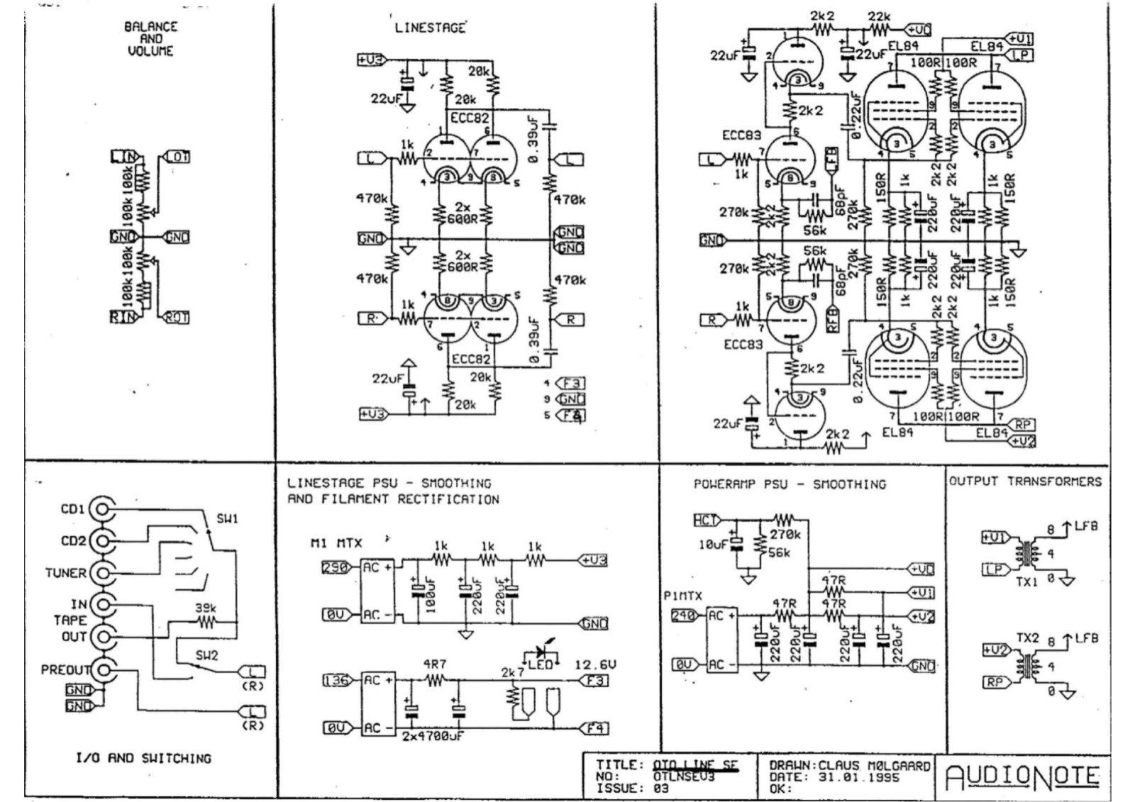 Audio Note OTO Schematic - ManualMachine.com