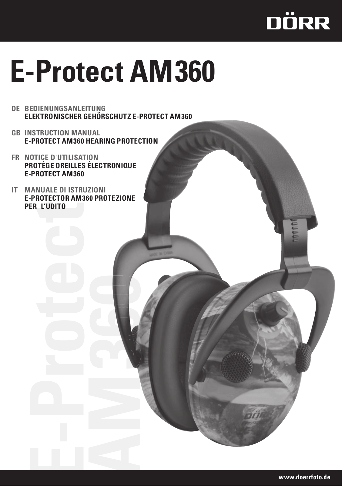 DÖRR e-protect Am360 Instruction manual - ManualMachine.com