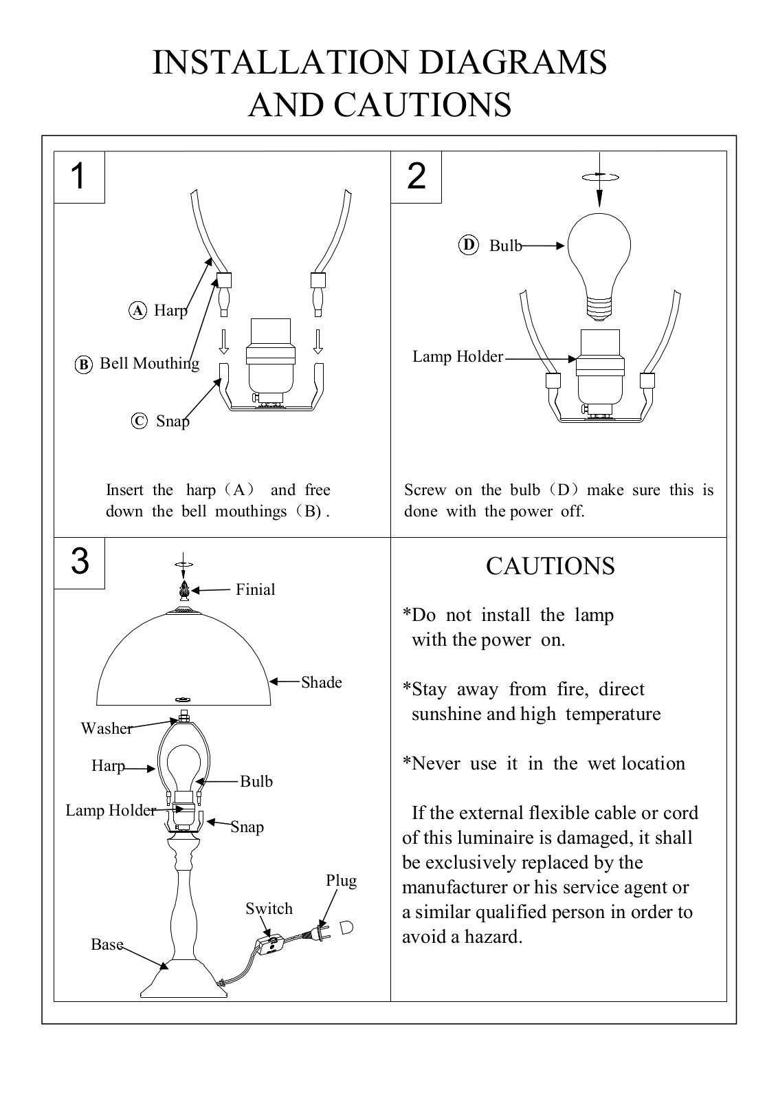 Alcott Hill ACOT4563 Installation & Assembly - ManualMachine.com