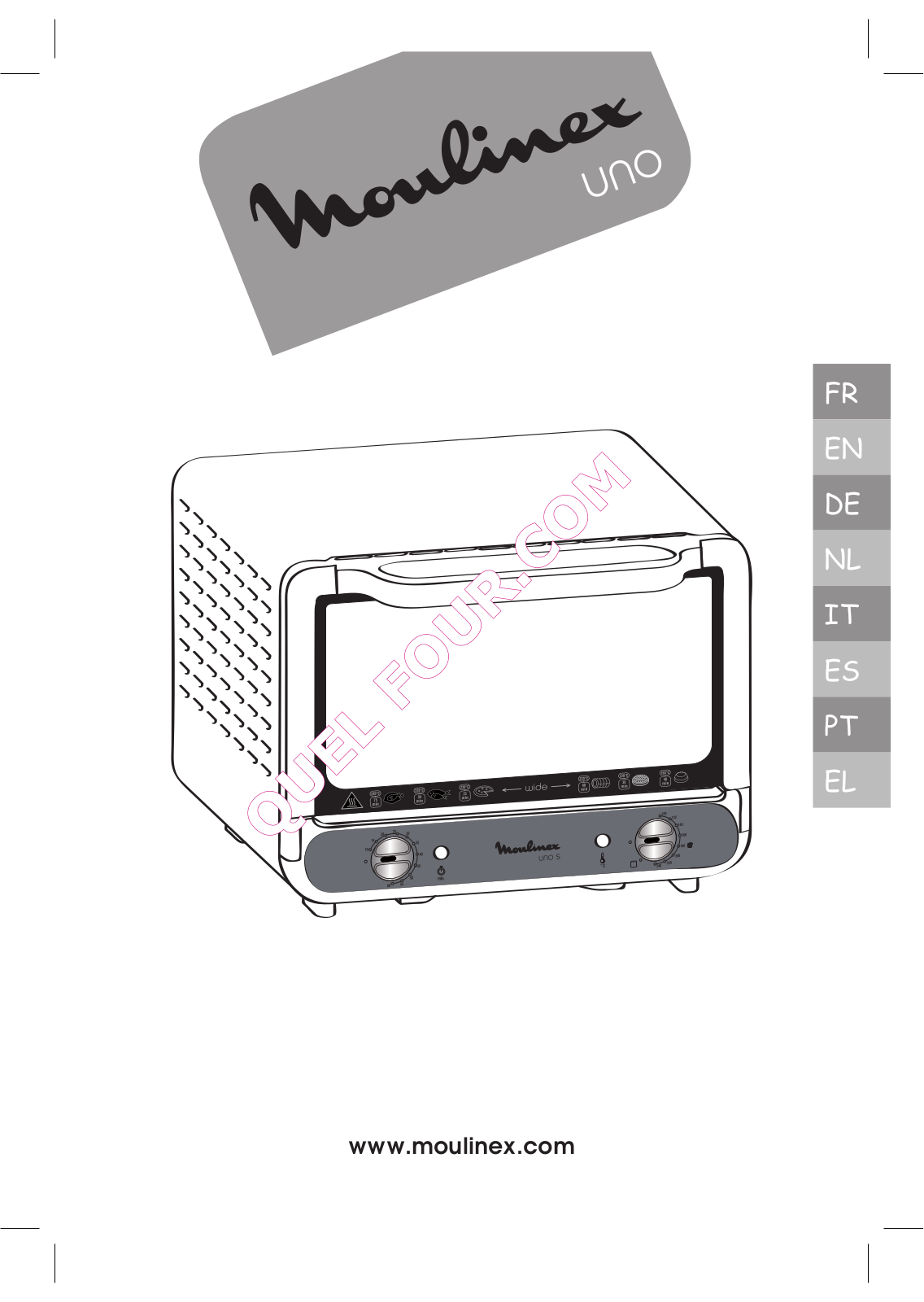 MOULINEX Ox1102 Uno S User Manual