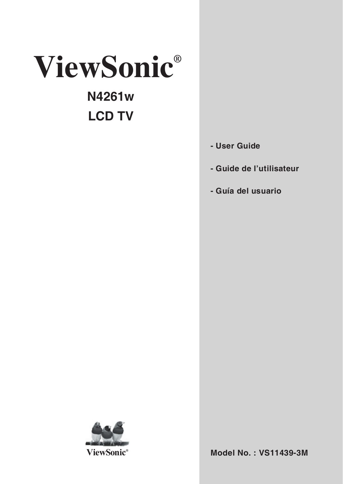 ViewSonic VS11439-3M User Manual