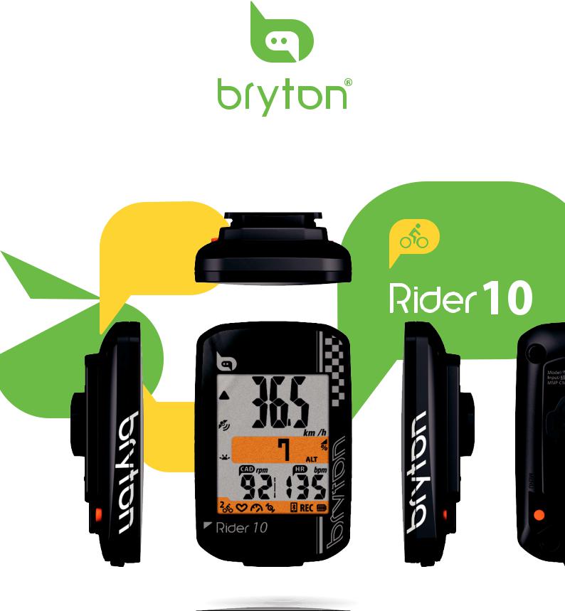 Bryton Rider 10 User Manual