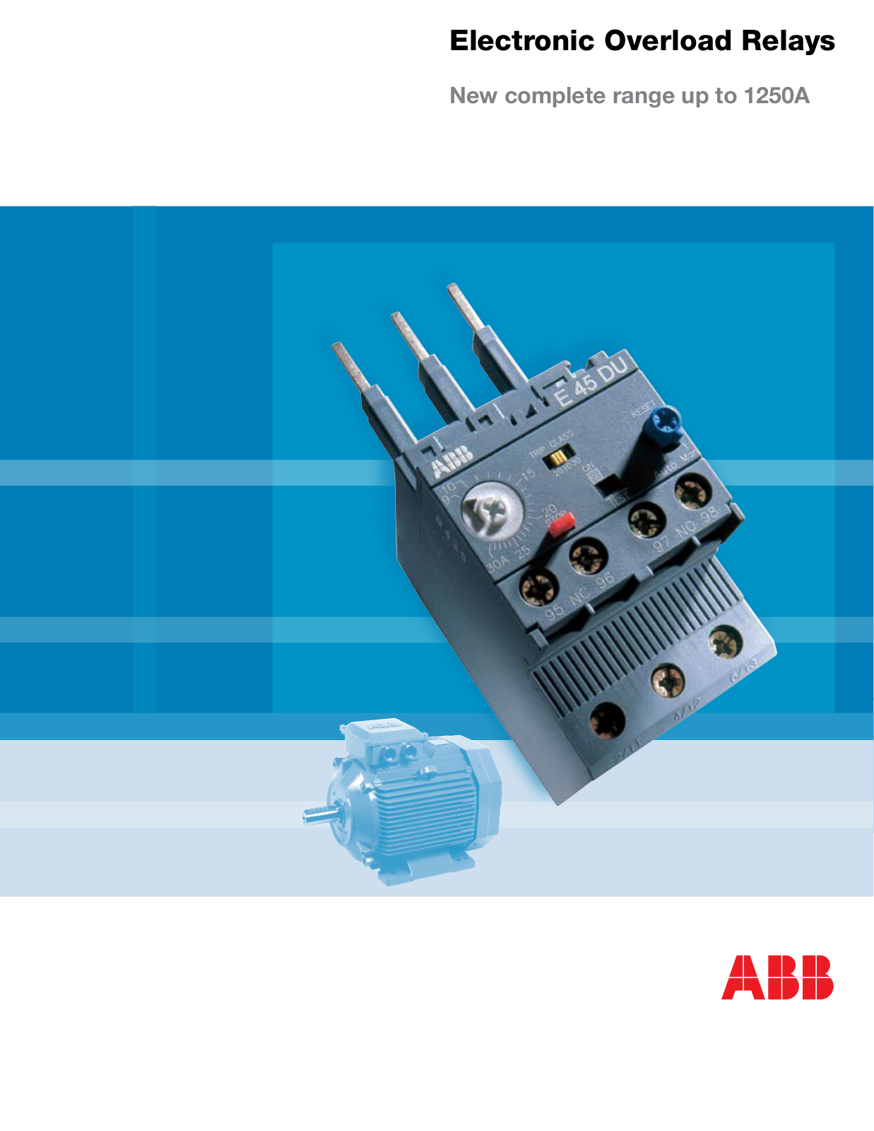 ABB Electronic Overload Relays Brochure