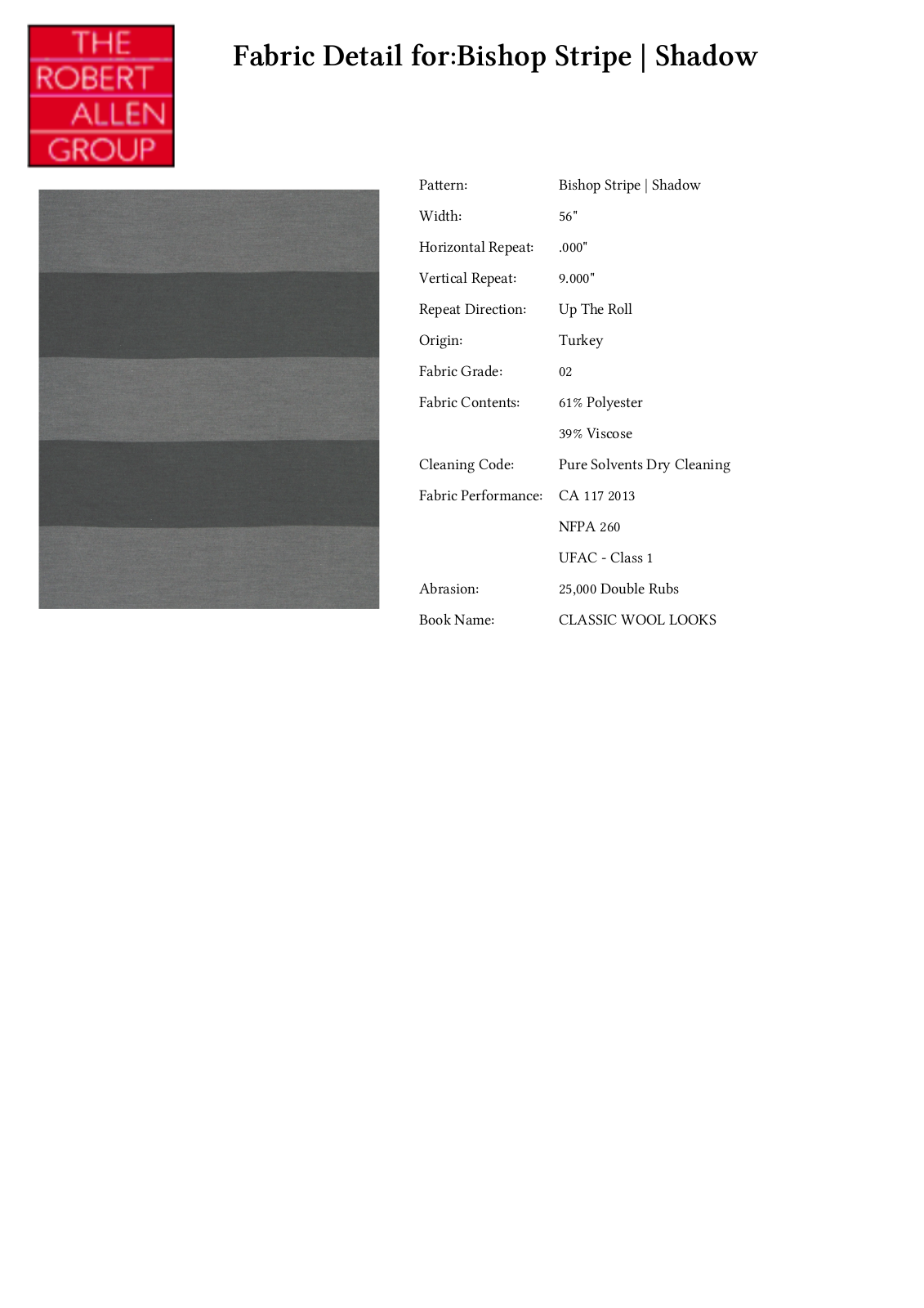 Robert Allen RALF1562 Specifications - ManualMachine.com