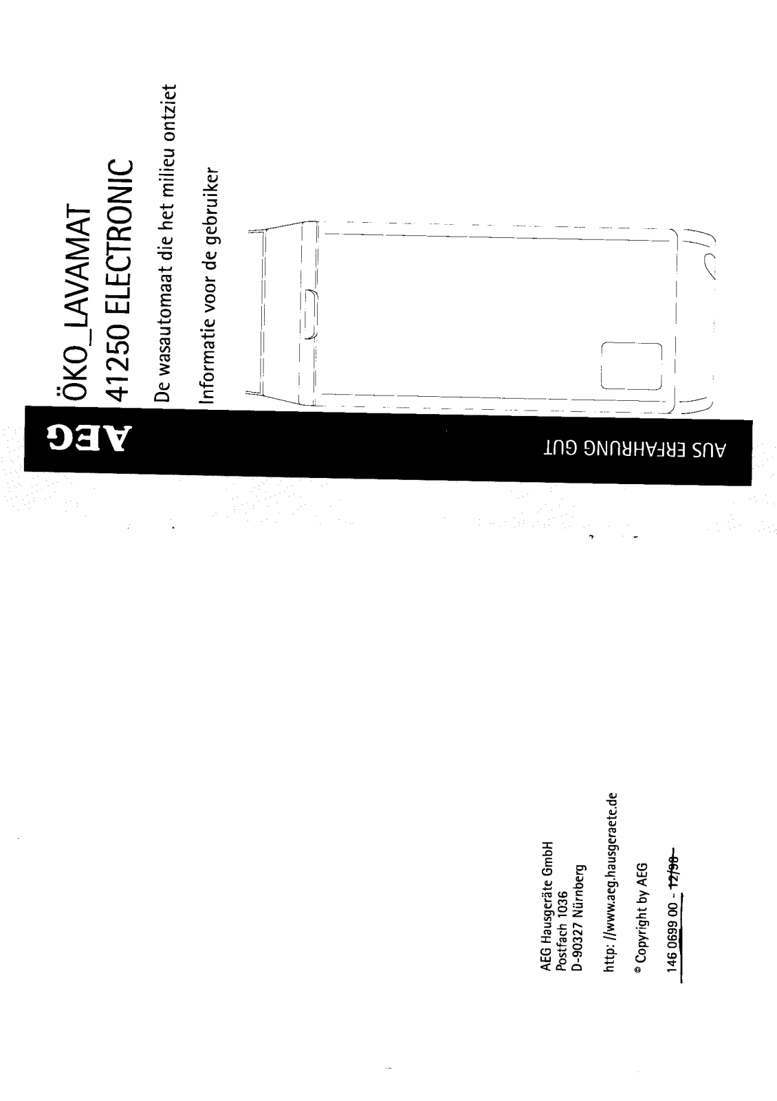 AEG LAV41250 User Manual