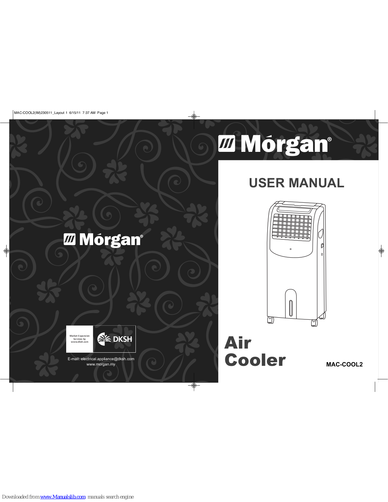 Morgan MAC-COOL2 User Manual