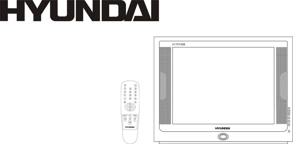 Hyundai H-TV1409 Instruction Manual