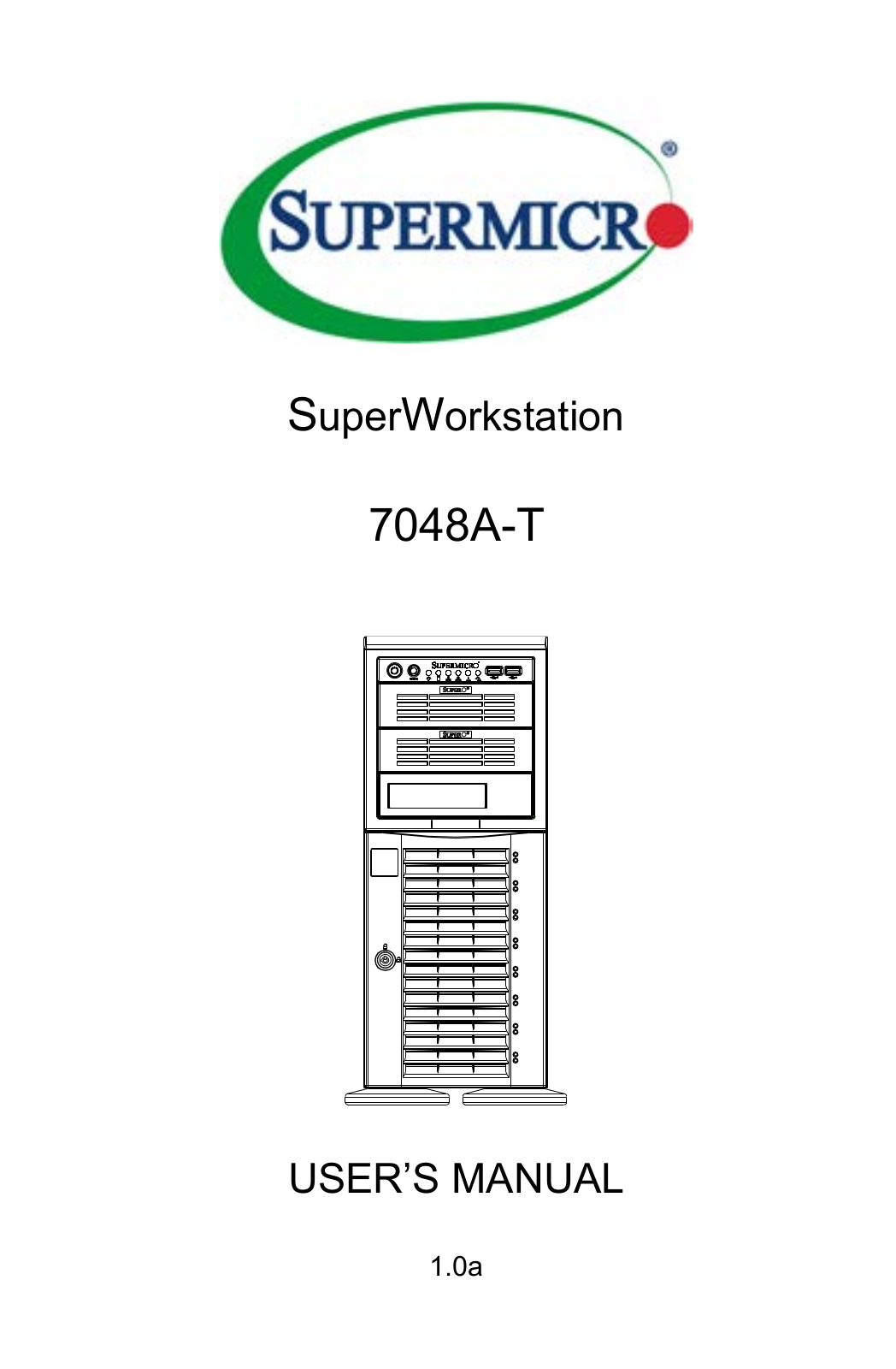 Supermicro 7048A-T User Manual