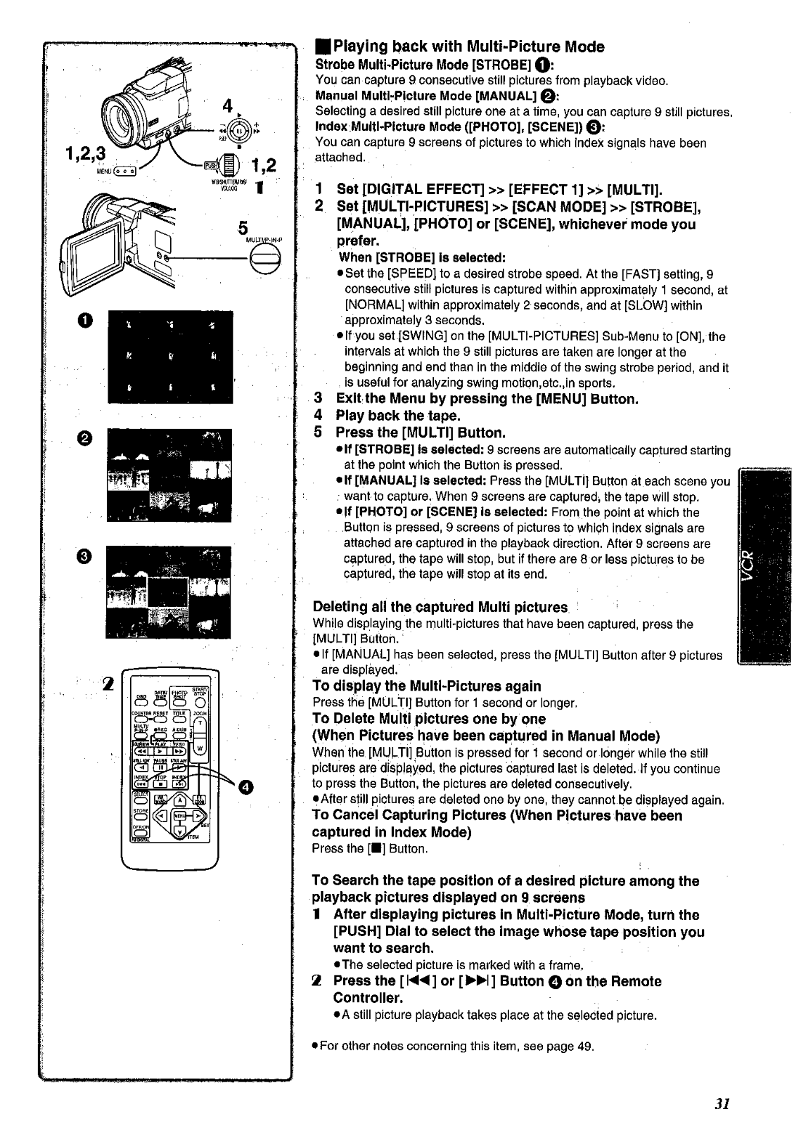 Panasonic NVMX8part2, NVMX2part2 User Manual