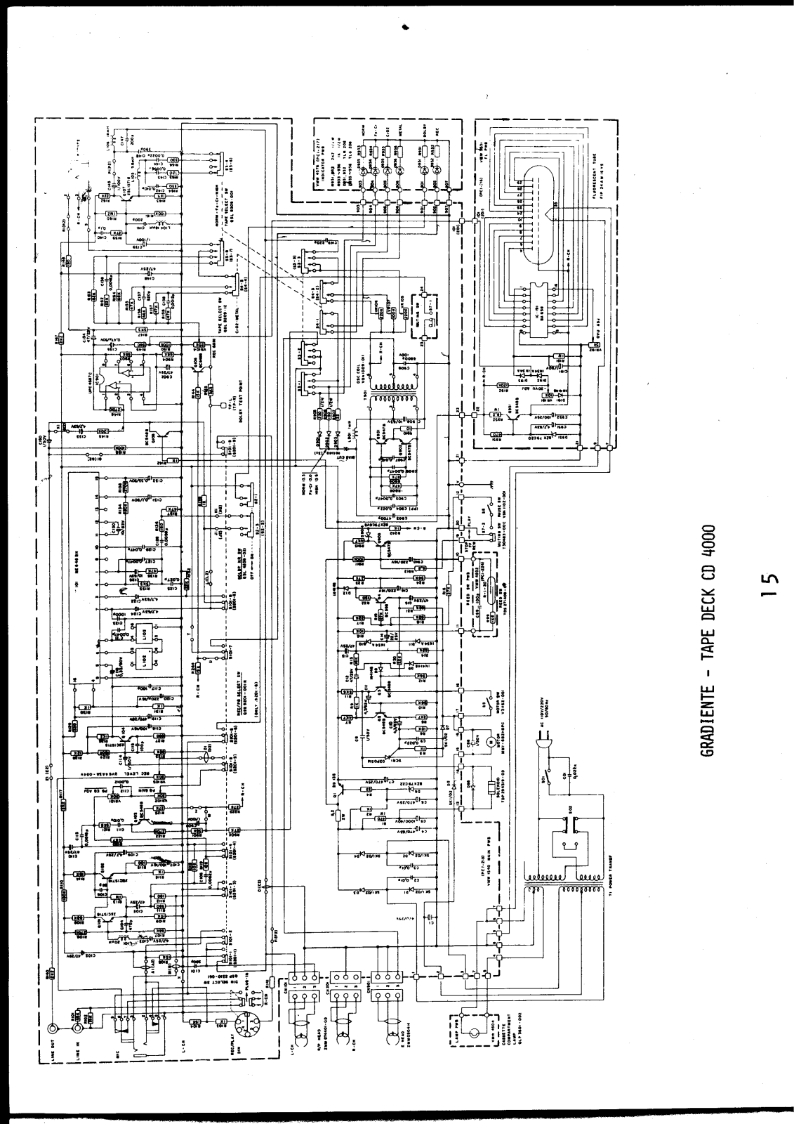 Gradiente CD4000 Schematic