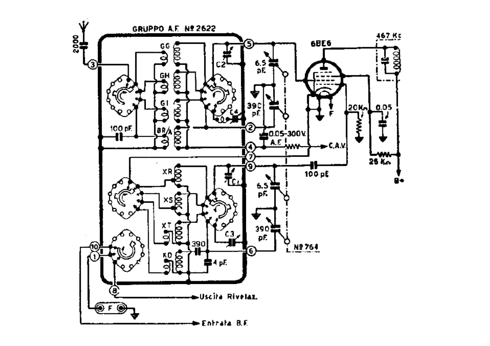 Geloso 2622 schematic - ManualMachine.com