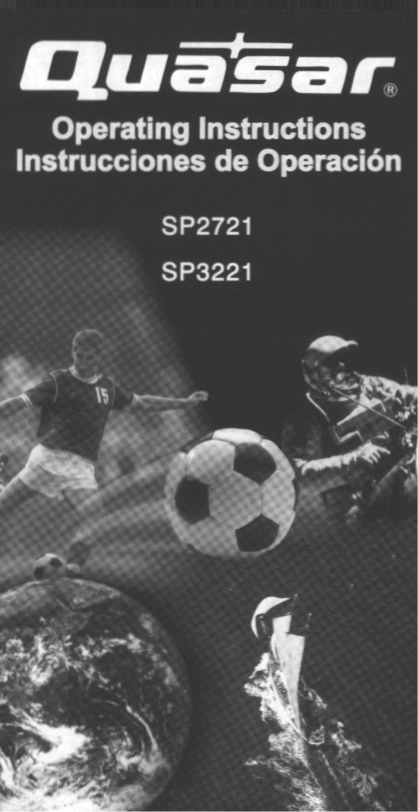 Panasonic SP2721W, SP2721, SP3221W User Manual
