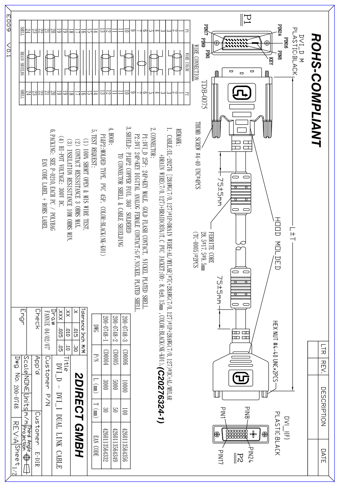 LOGILINK CD0005 Datasheet