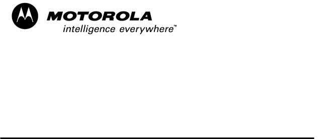 Motorola V300, V303, V400, V500, V525 Service Manual