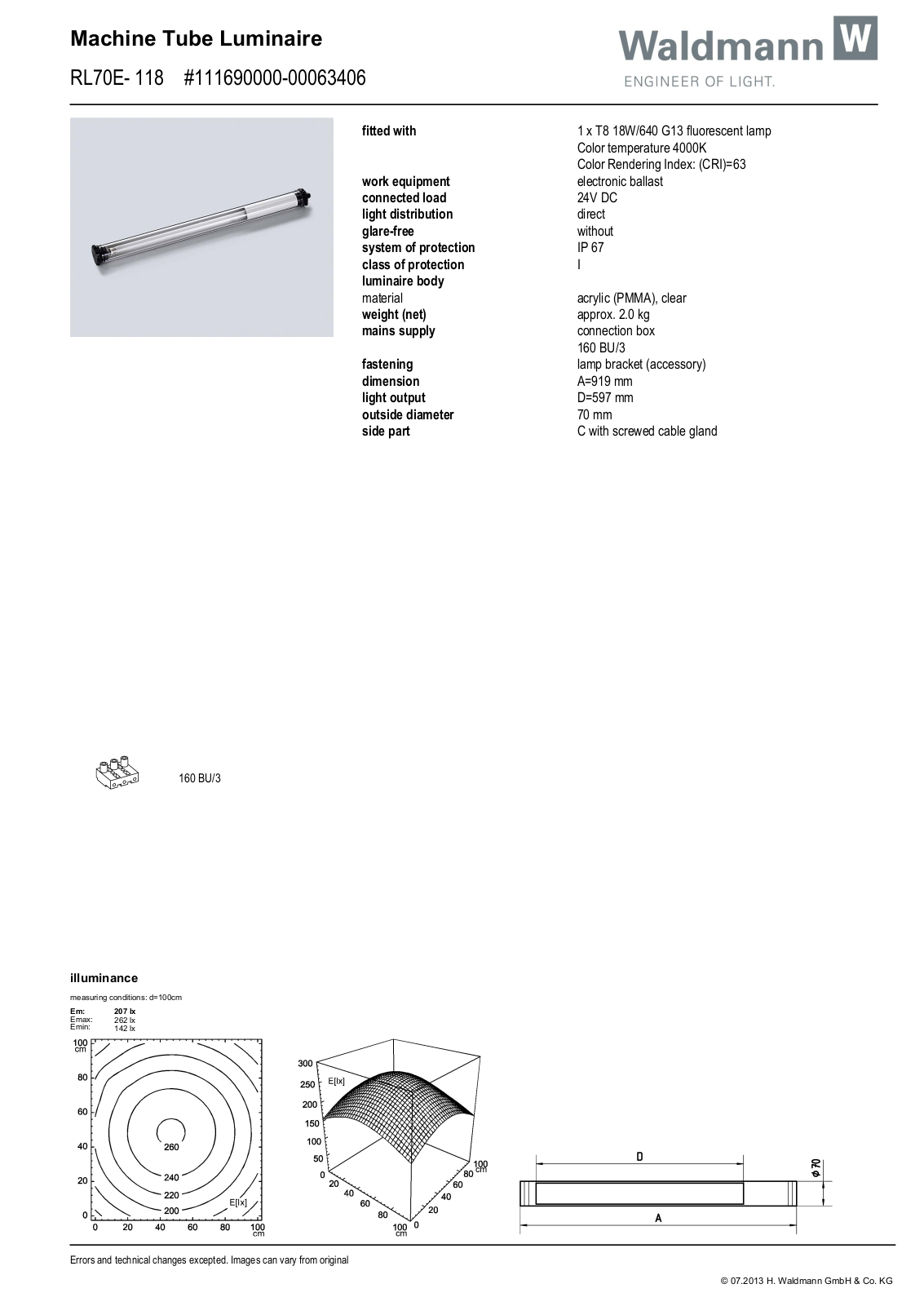 Waldmann 111690000-00063406 Information guide - ManualMachine.com