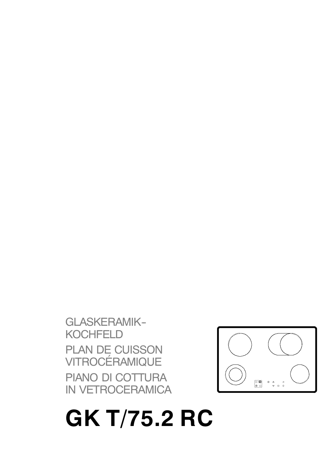 Therma GKT/75.2RC User Manual