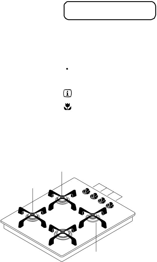 Zanussi ZGG6420CN User Manual