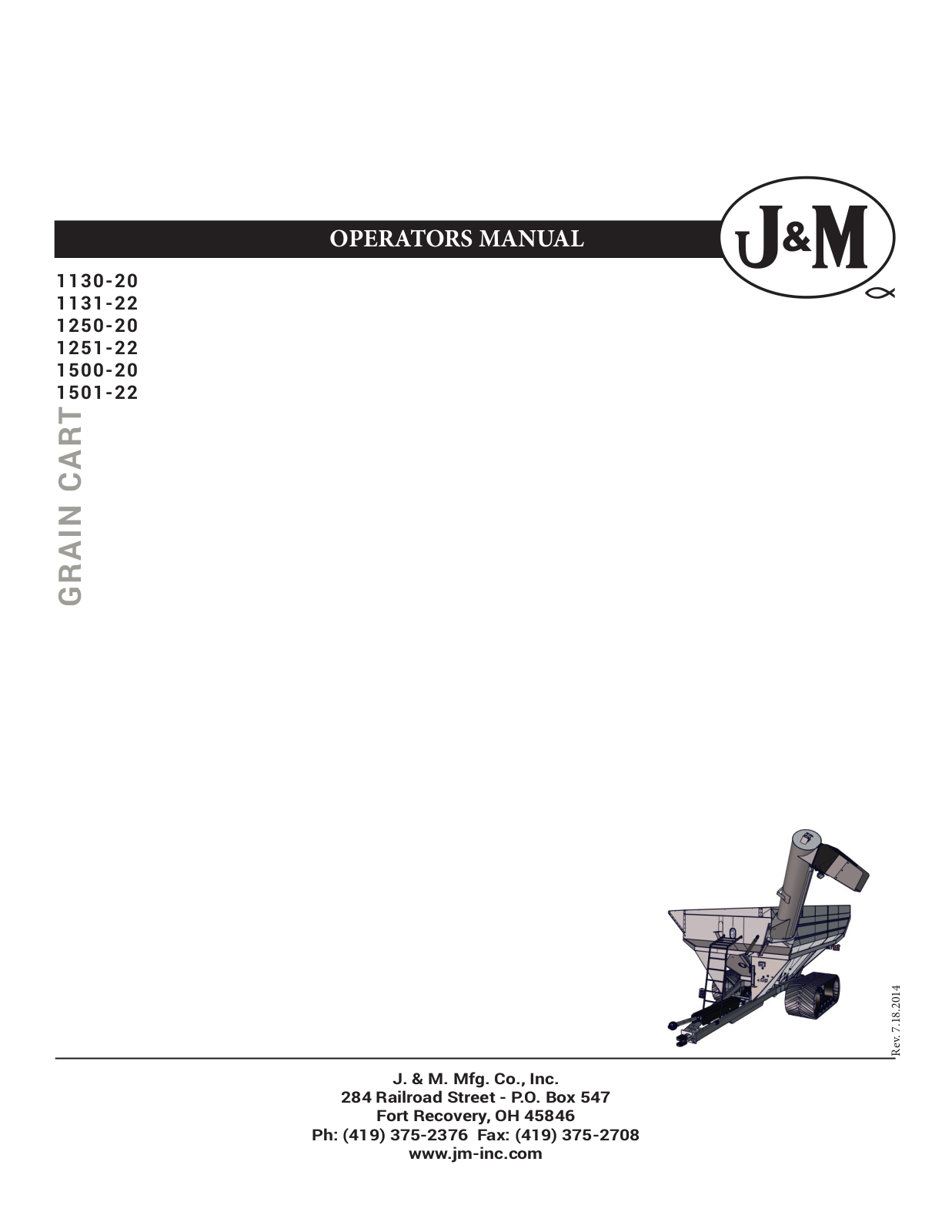 J&M 1501-22 User Manual