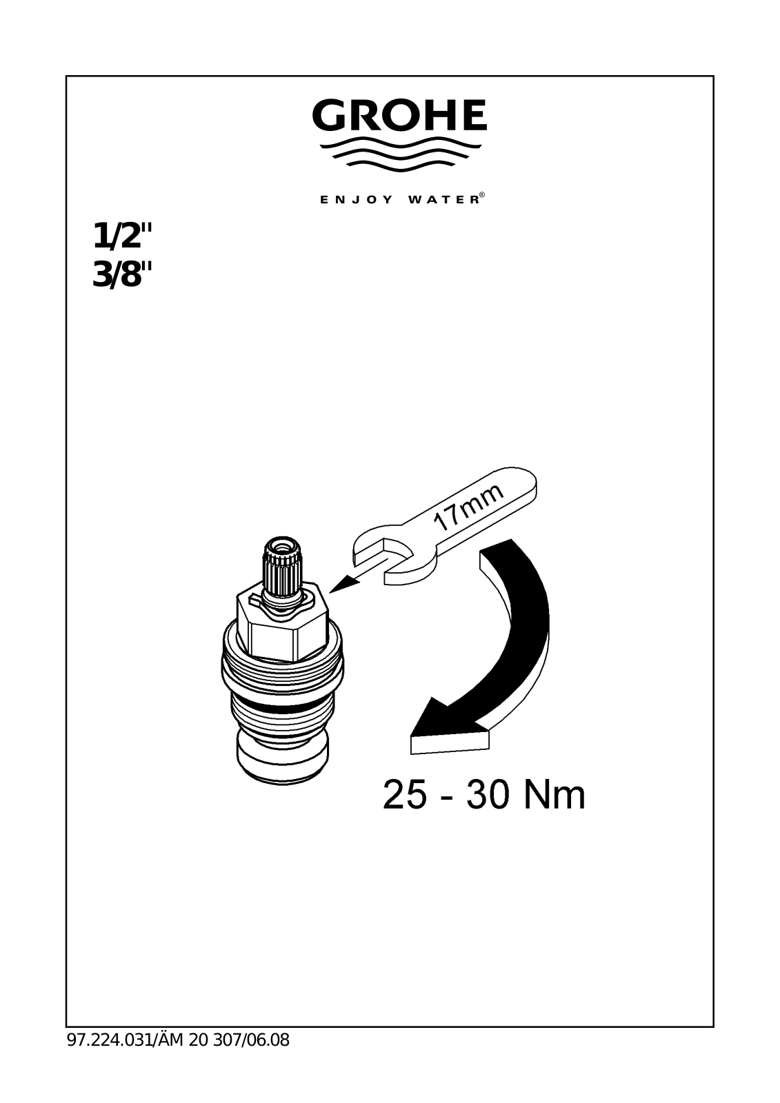 GROHE GRH1049 Installation & Assembly - ManualMachine.com