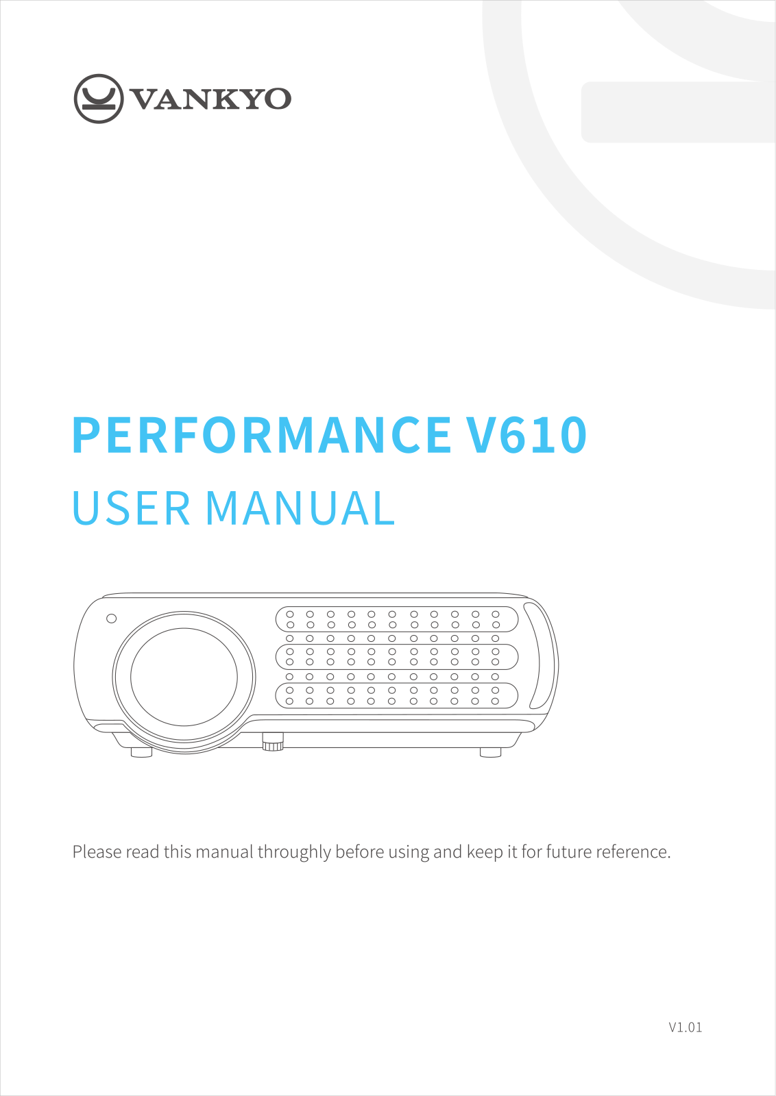 Vankyo V610 User Manual