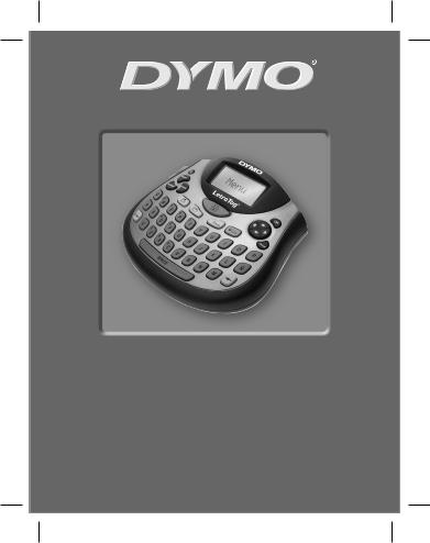 Dymo LETRATAG 100T User Manual