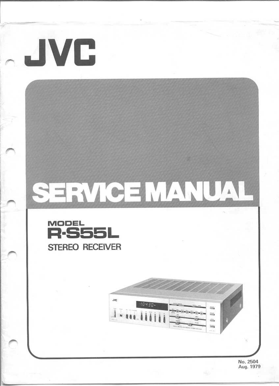 Jvc RS-55-L Service Manual