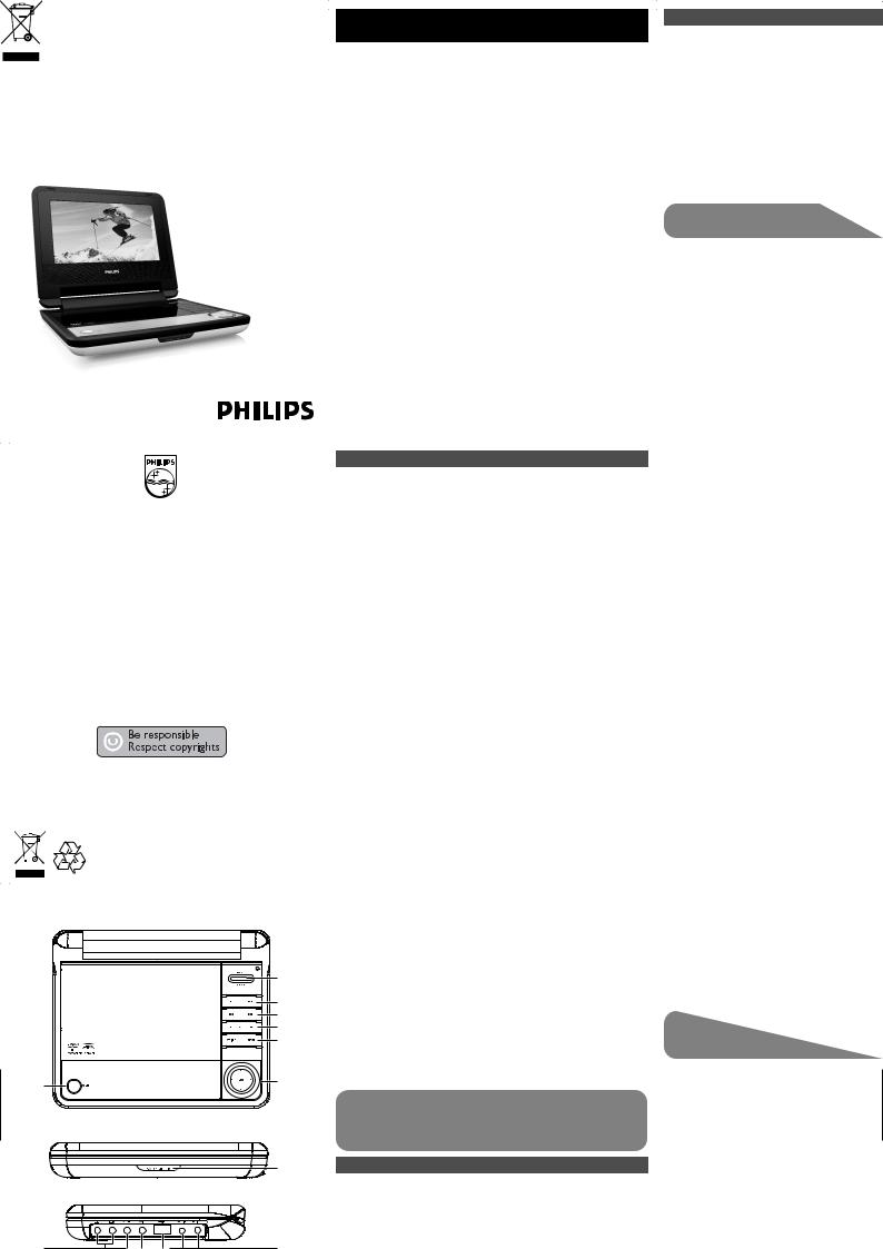 Philips PET732/00 User Manual