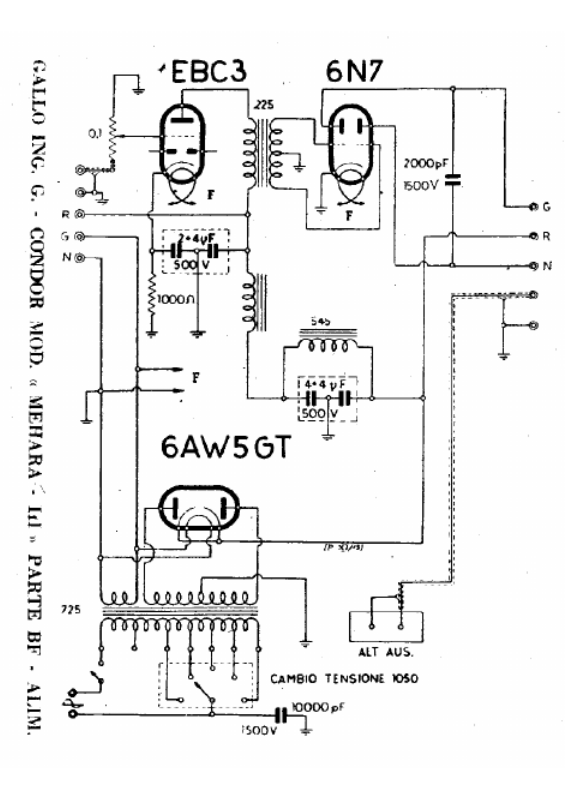 Condor mehara iii   bf schematic