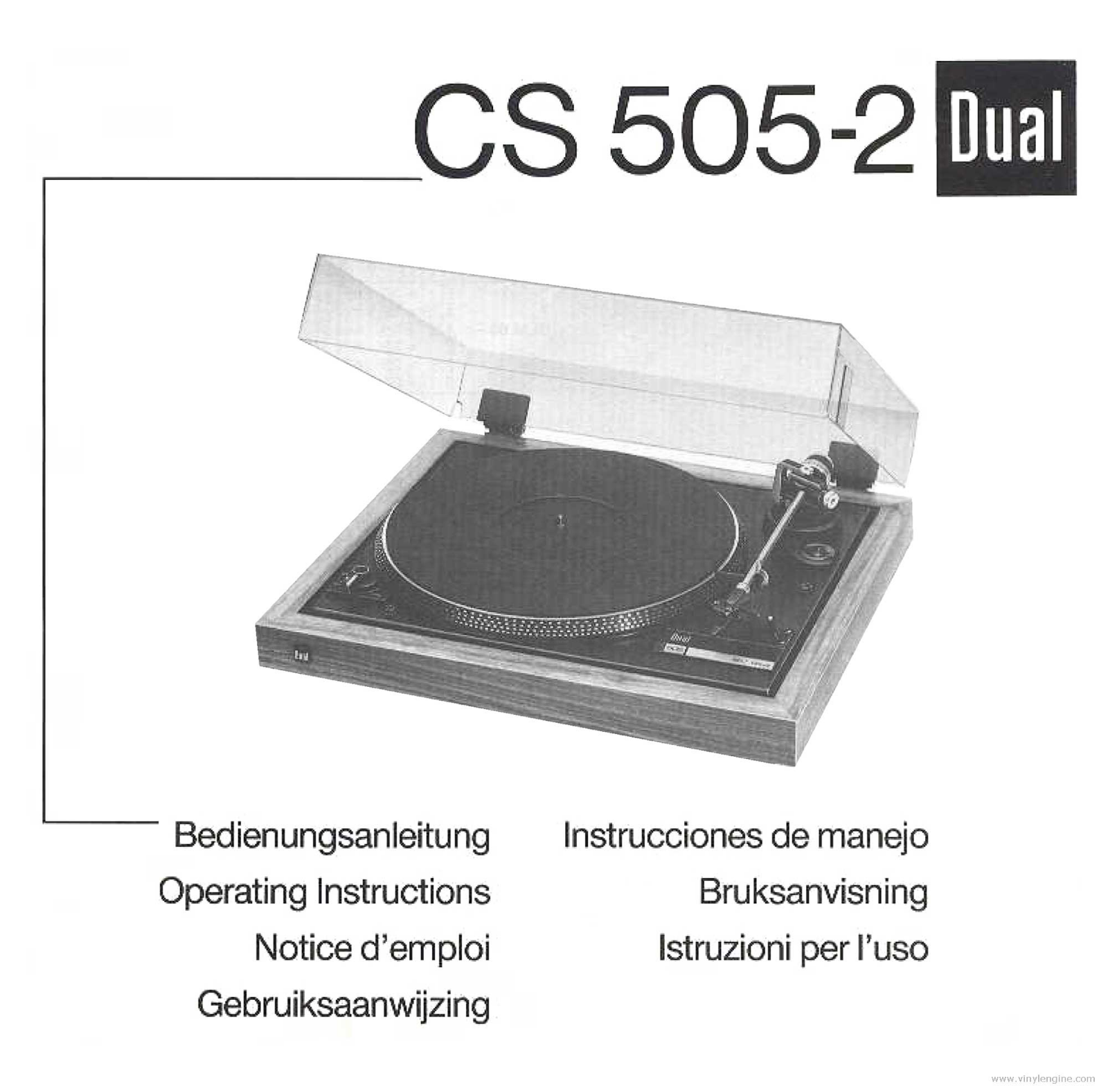 DUAL 505-2 User Manual
