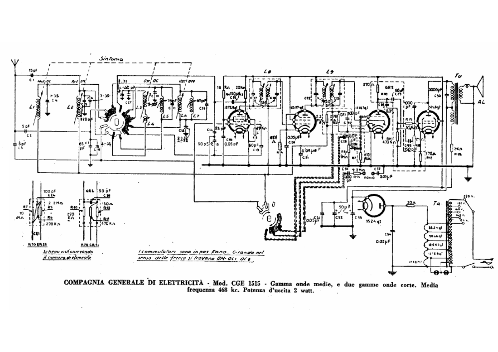 CGE 1515 schematic - ManualMachine.com
