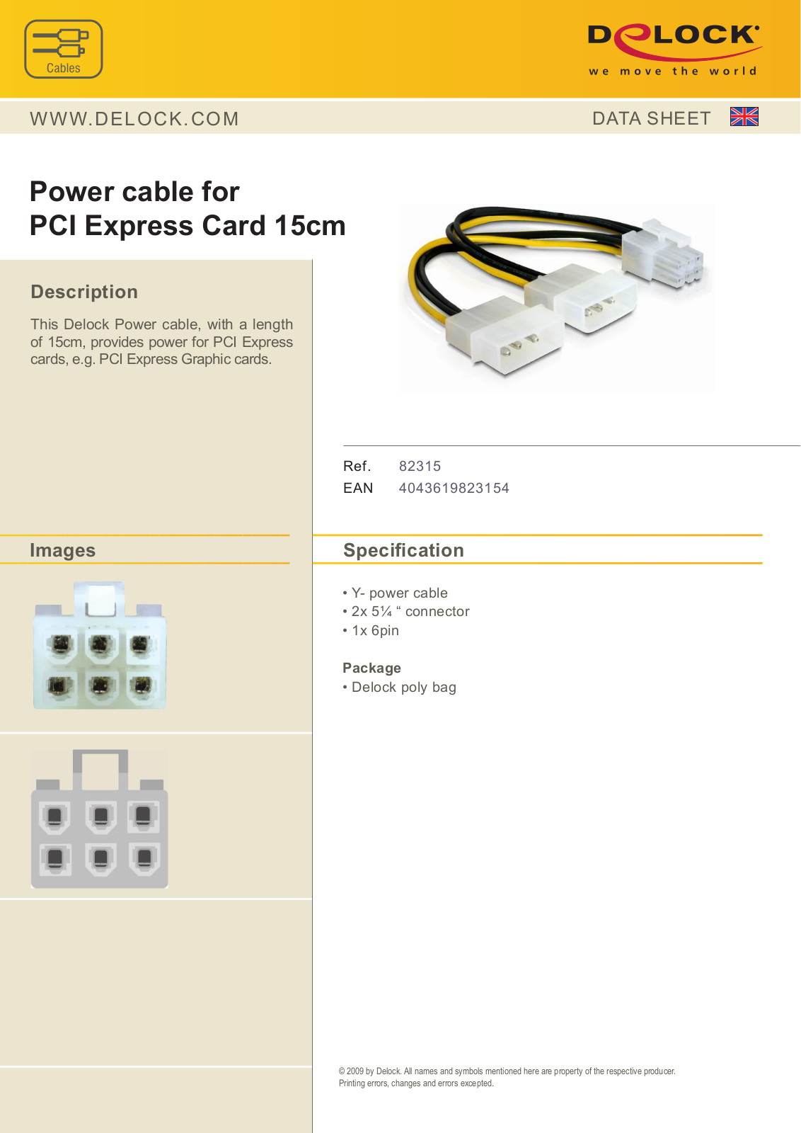 DeLOCK 82315 User Manual