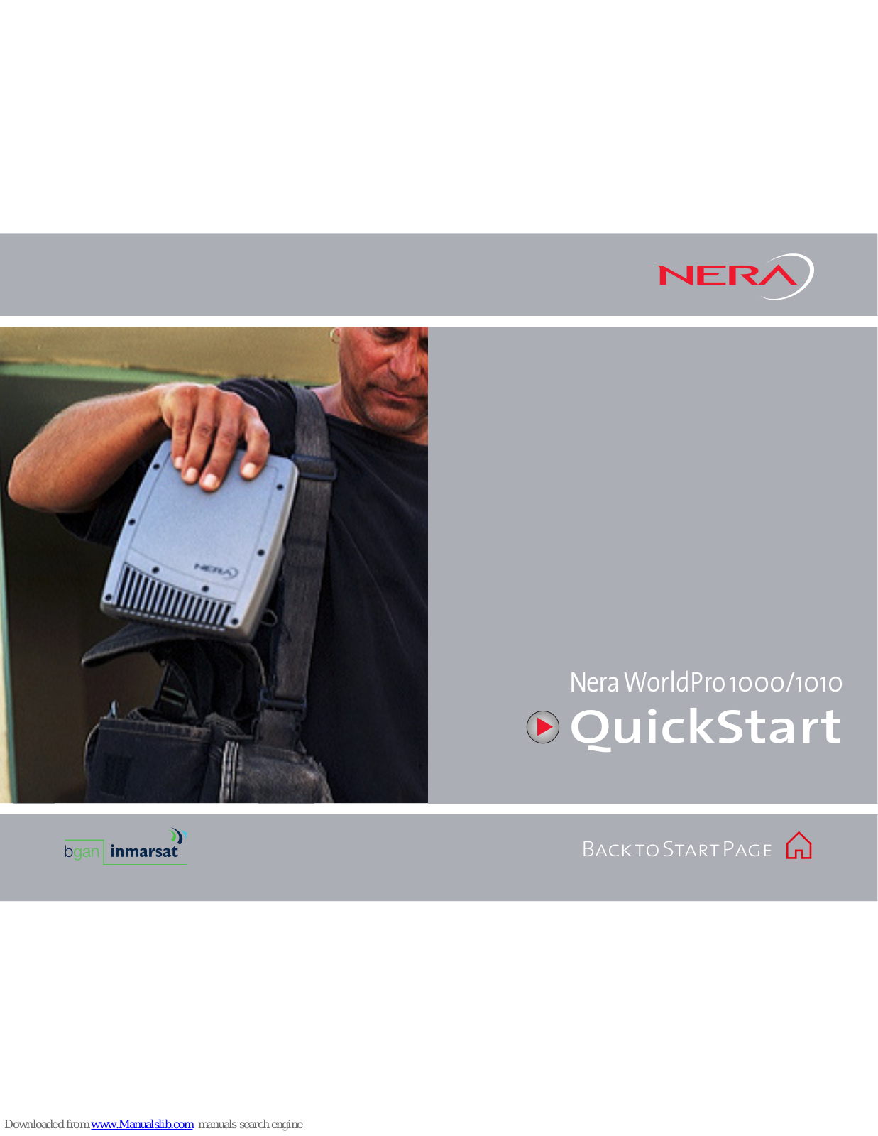 Nera WorldPro 1000, WorldPro 1010 Quick Start Manual - ManualMachine.com