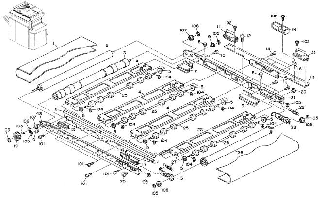 Ricoh FT6750 PARTS CATALOG DF56