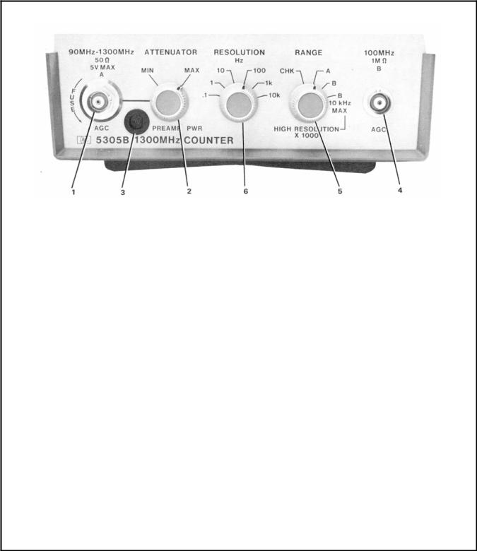 Hewlett Packard Ops+Service Manual 5305B 1300MHz Counter good schematics 
