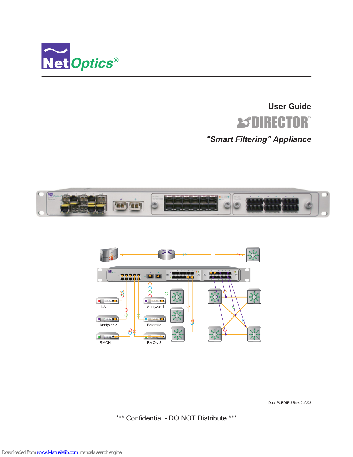 Net Optics Smart Filtering none, Director User Manual - ManualMachine.com