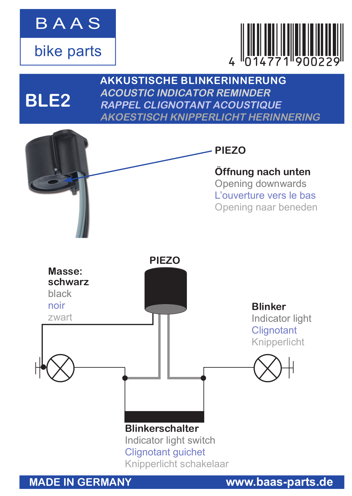 BAAS BLE2 User guide