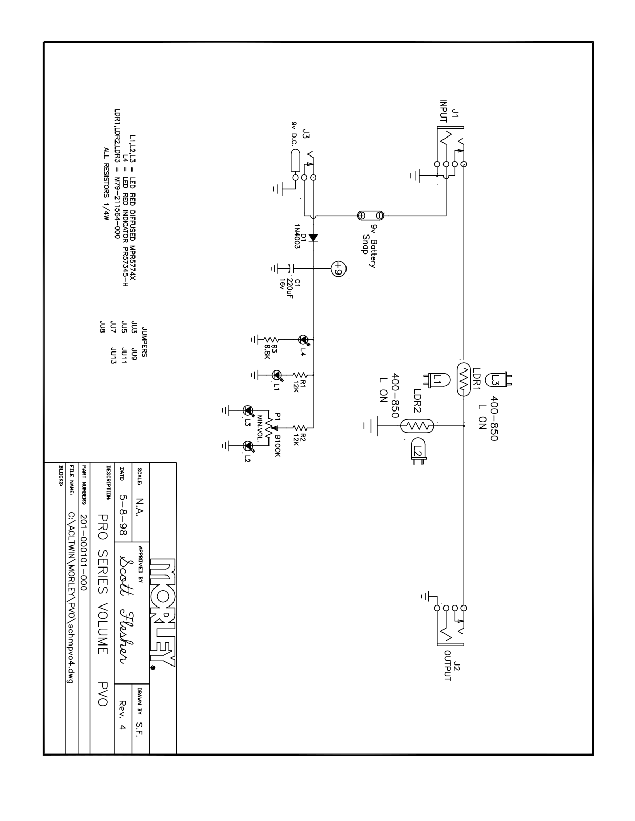 Morley Pedals PVOES User Manual