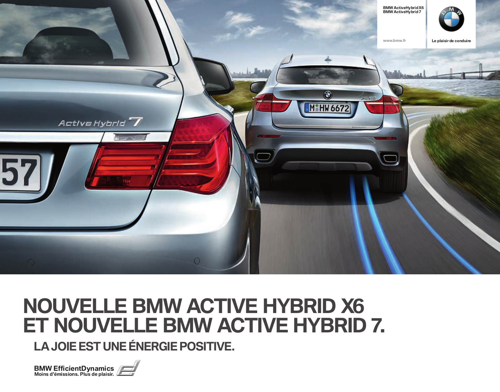 BMW ACTIVEHYBRID X6, ACTIVEHYBRID 7 User Manual