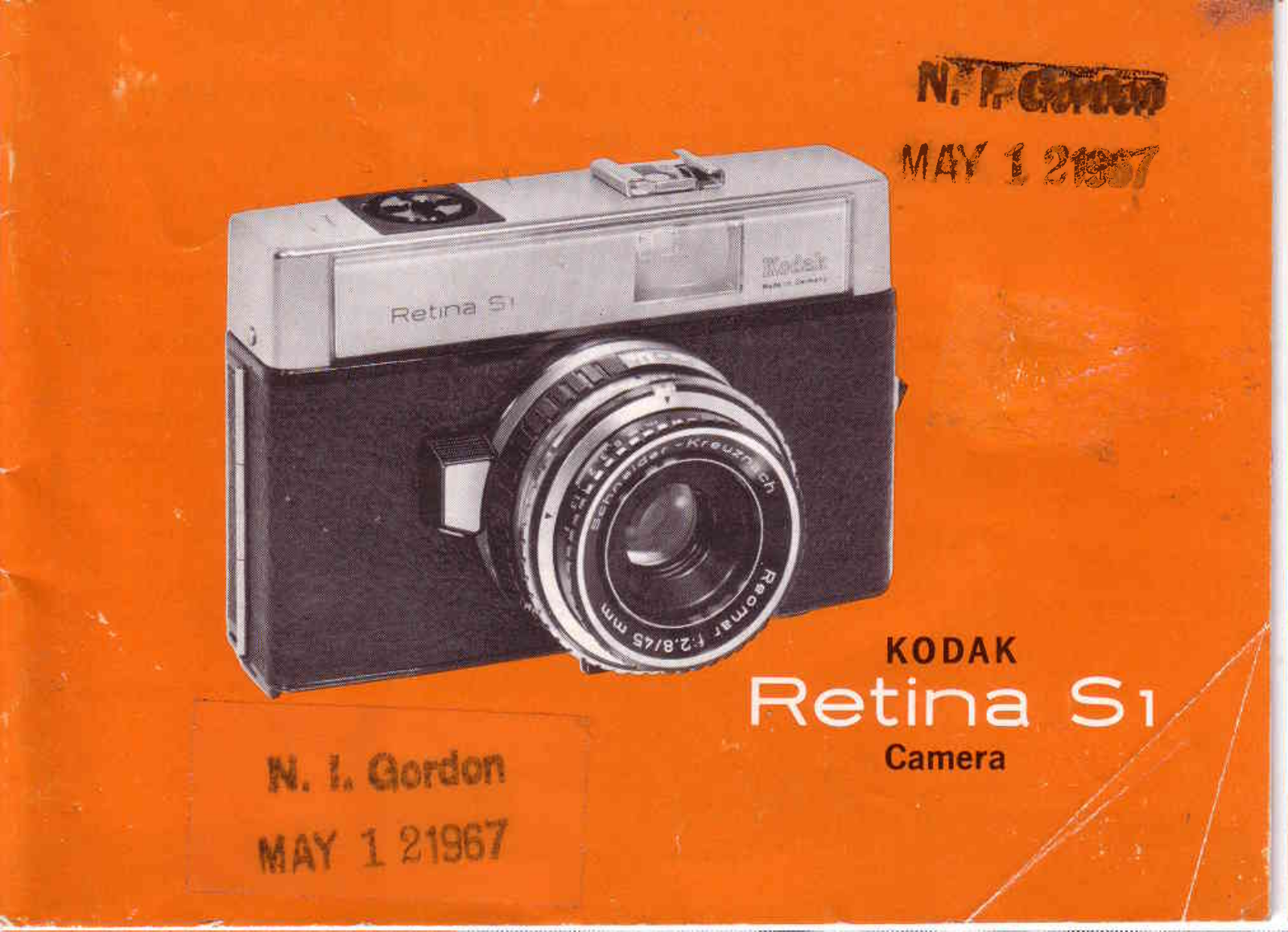 Kodak Retina S1 Instruction Manual
