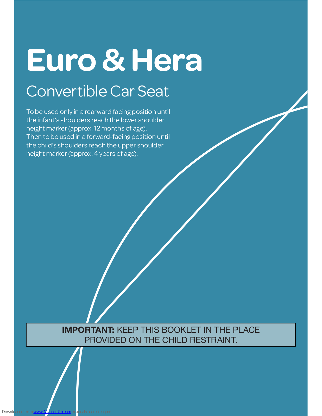 Maxi-Cosi Euro, Hera Instruction Manual