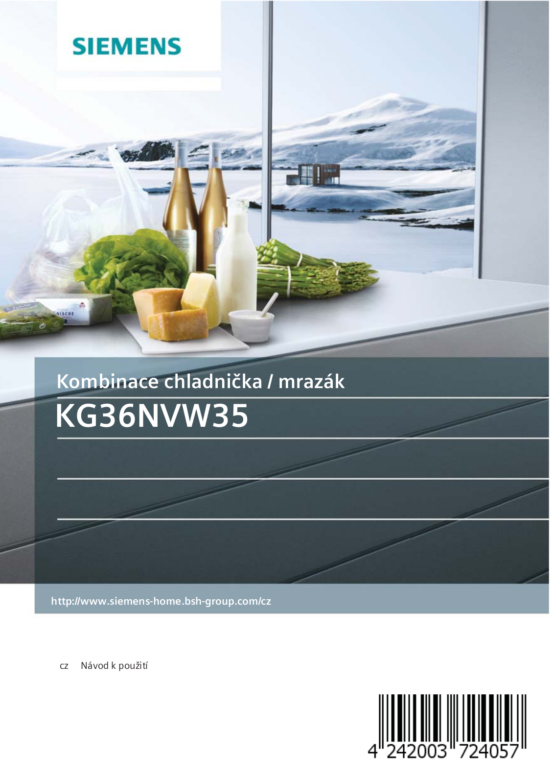 Siemens KG36NVW35 User Manual