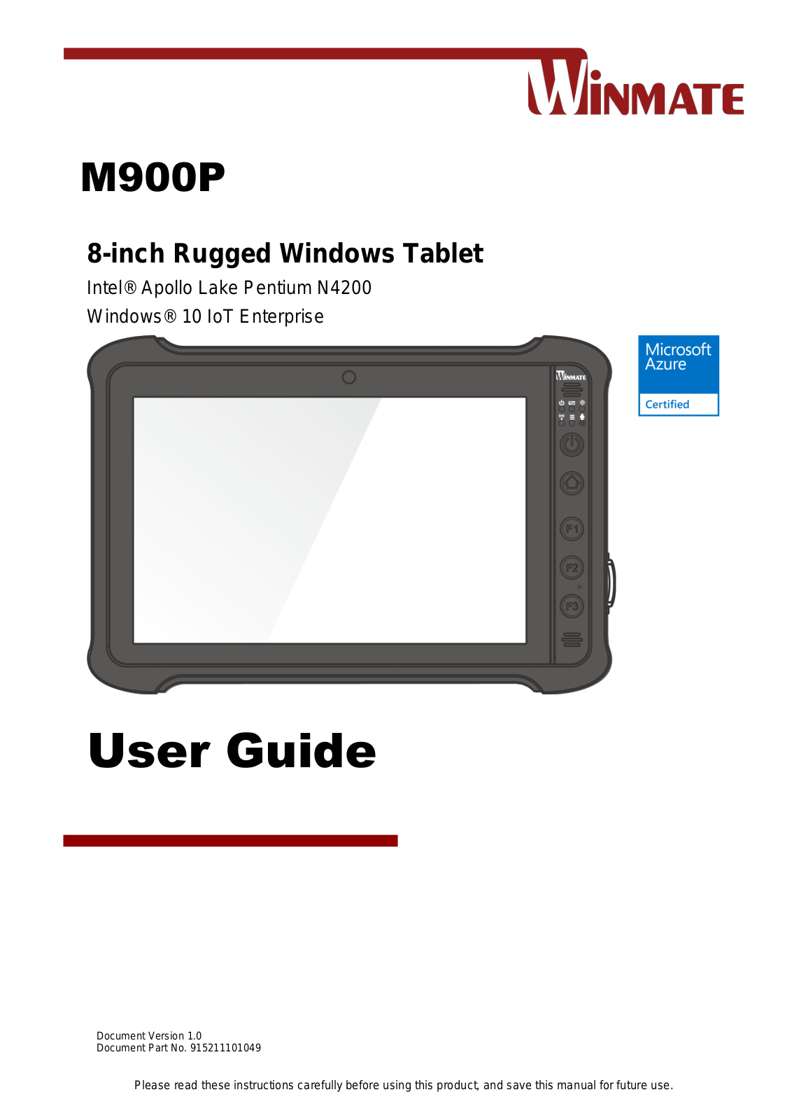 Winmate M900P User Manual - ManualMachine.com