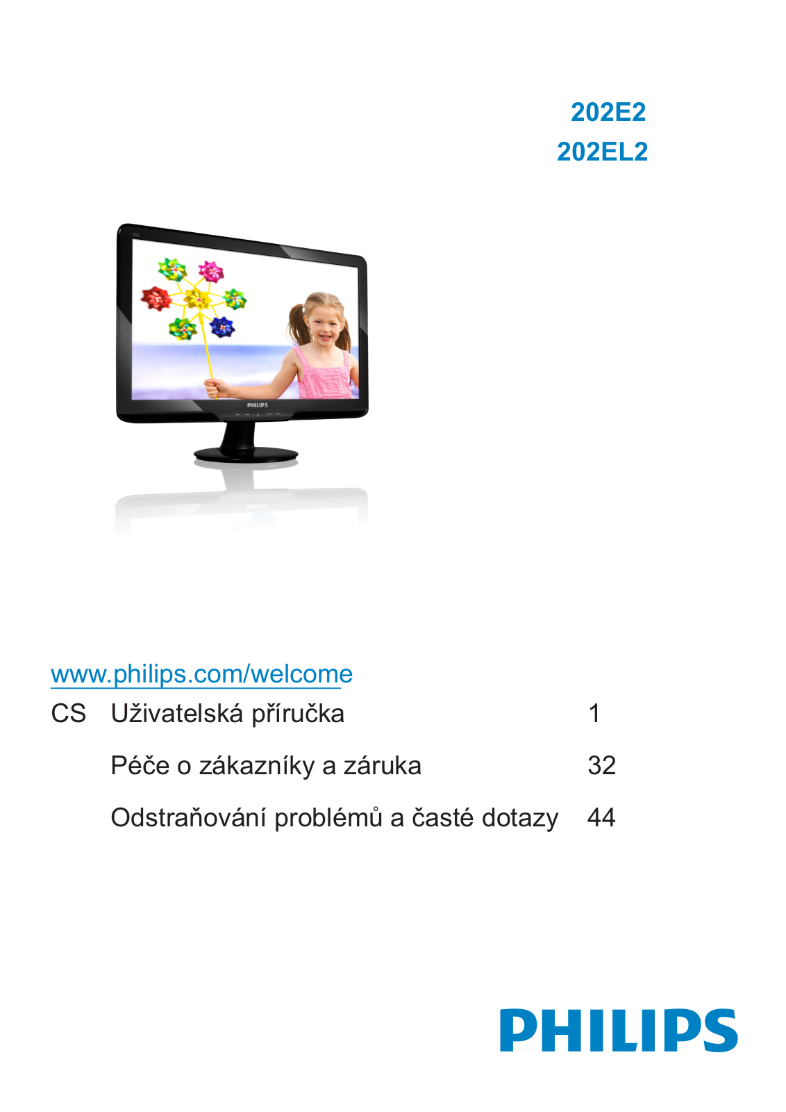 Philips 202E2, 202EL2 User Manual