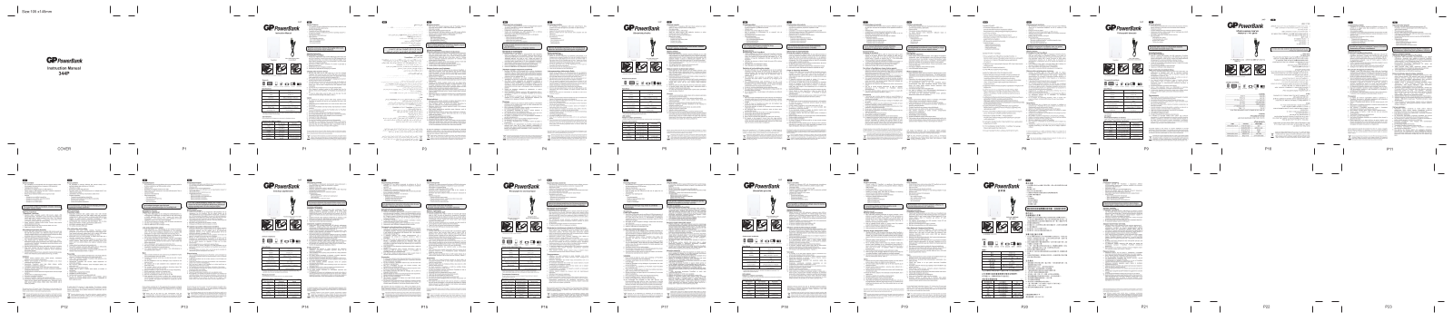 GP 344P User Manual