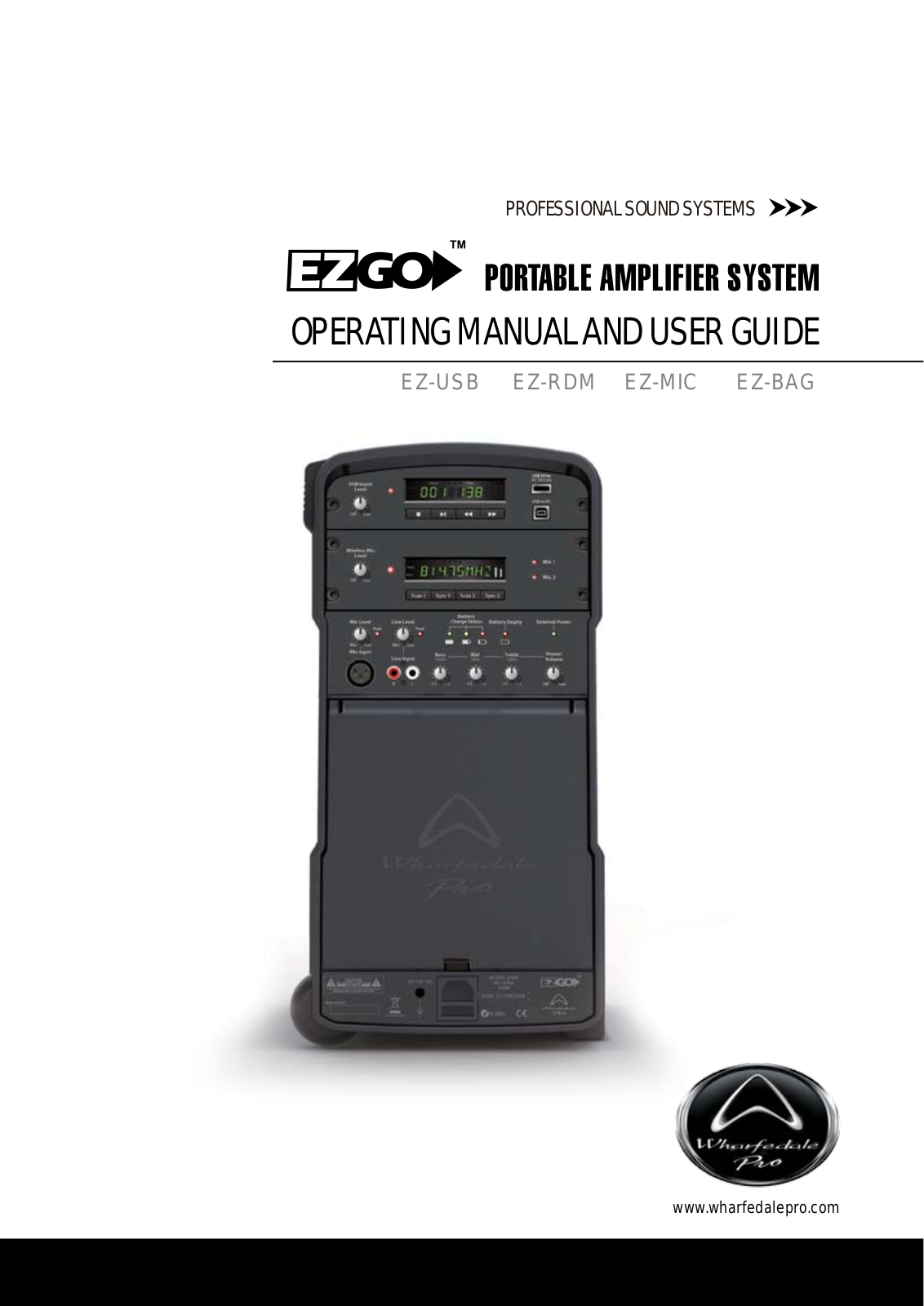 Wharfedale Pro EZ-BAG User Manual