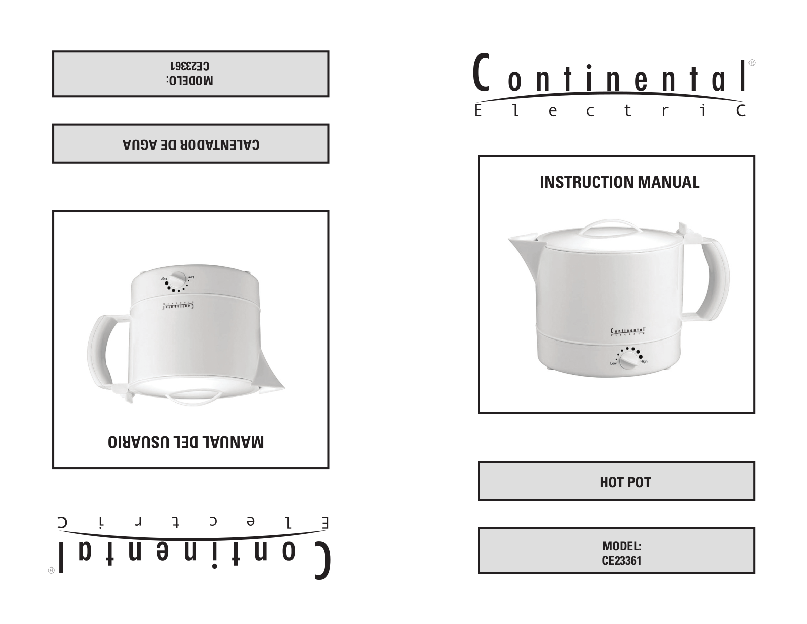 Continental Electric CE23361 User Manual