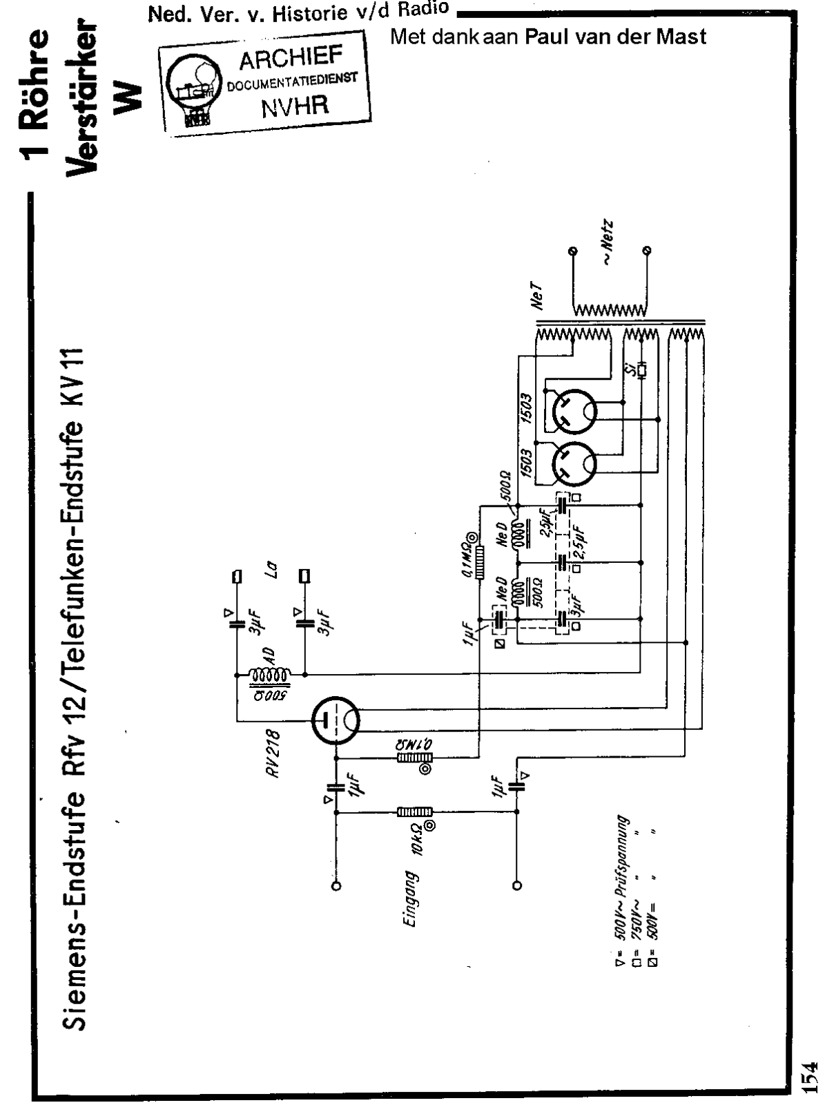 Siemens RFV12 Schematic - ManualMachine.com