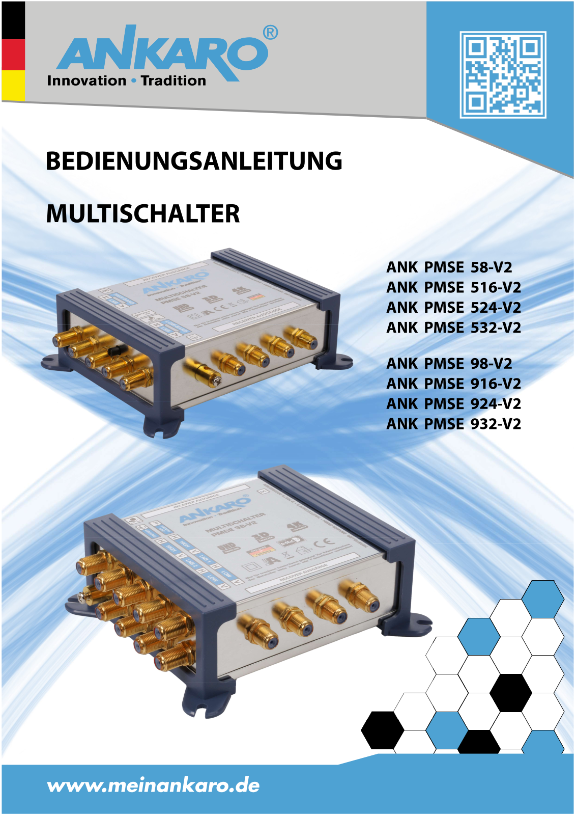 ANKARO ANK PMSE-932-V2 Instructions - ManualMachine.com